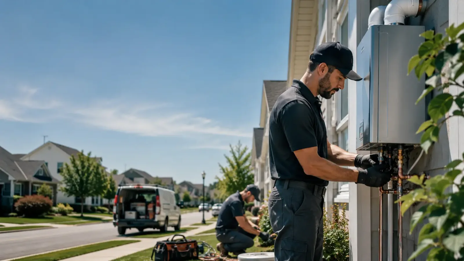 Tankless Water Heater Installation in D Hanis, TX